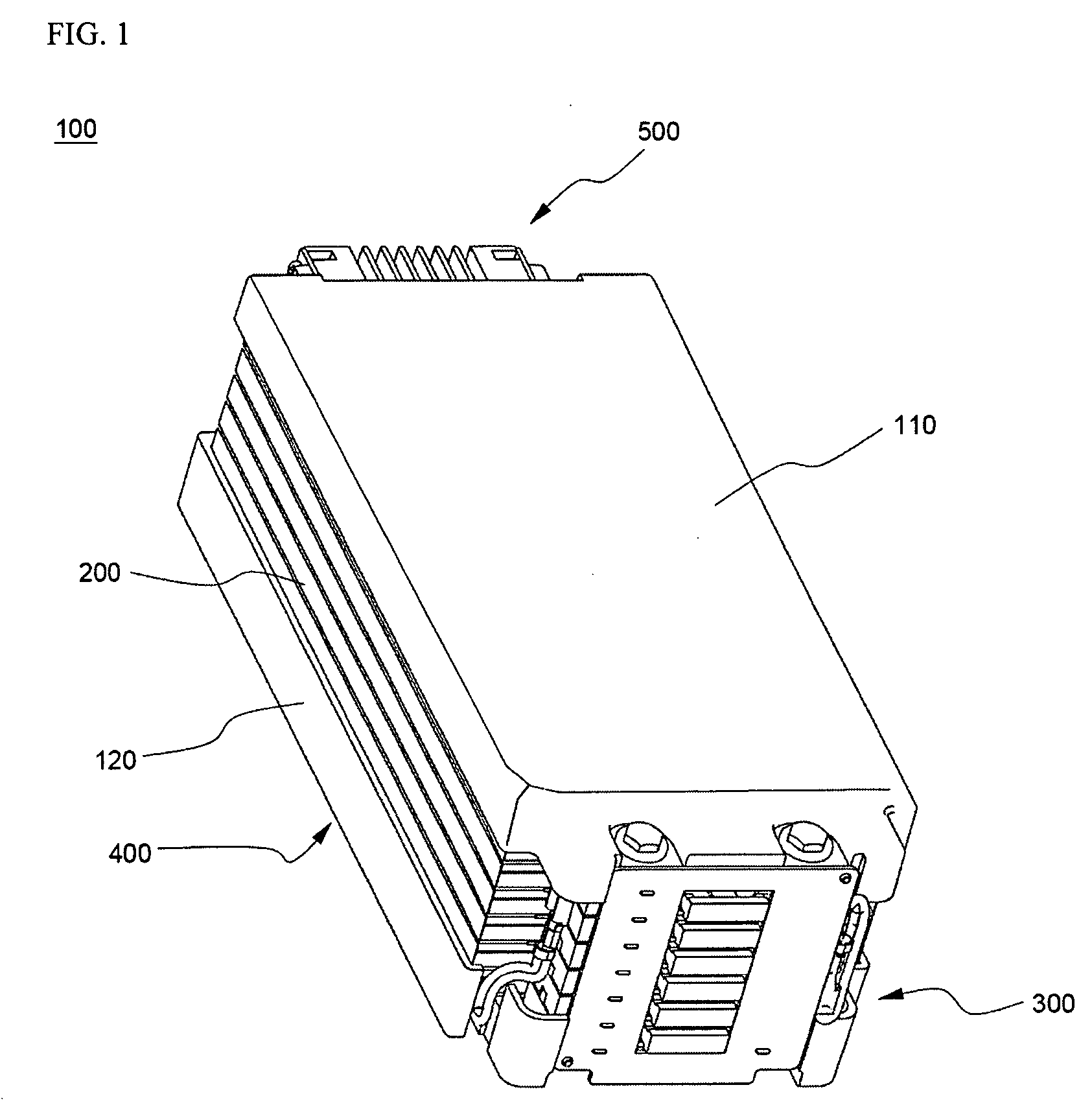 Sensing board assembly for secondary battery module