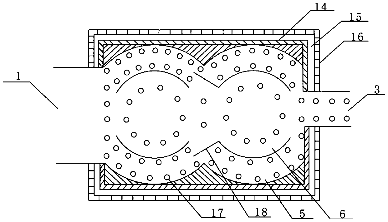 Smoke waste heat exchanger