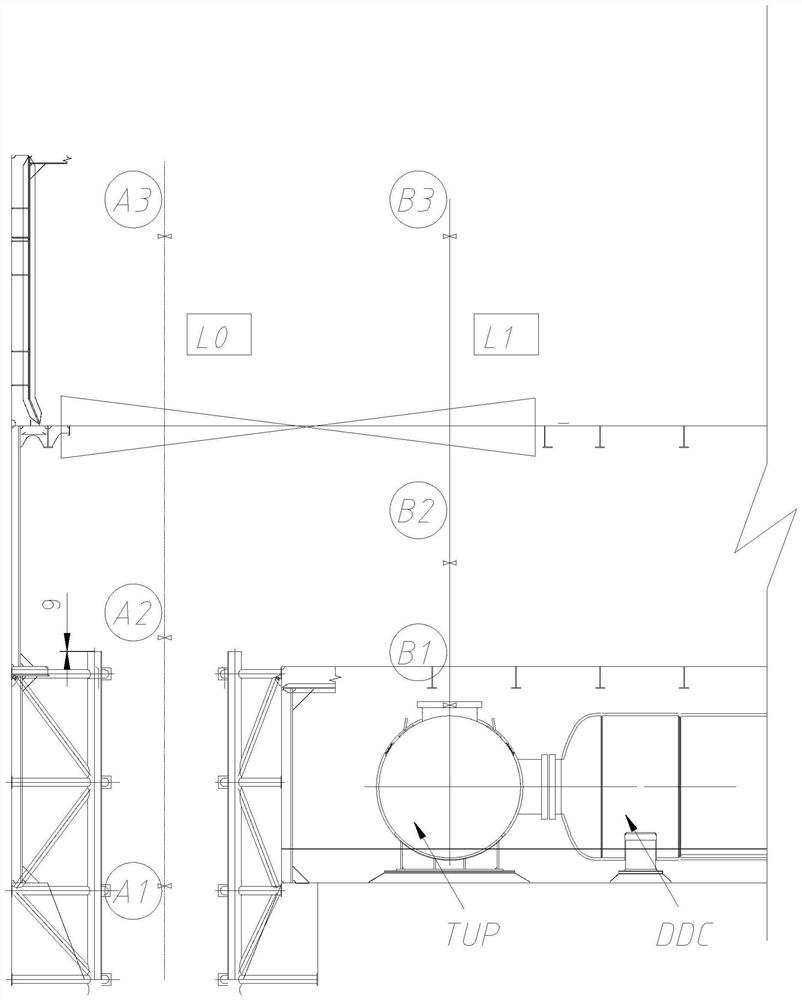 Saturated diving pressure cabin mounting method