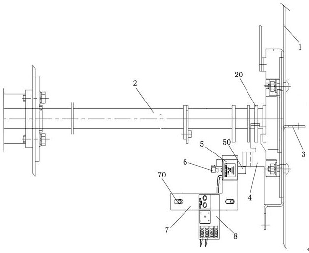 A switchgear and switchgear electric ground knife locking control method