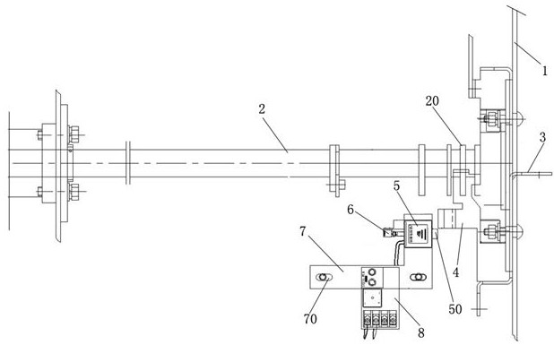 A switchgear and switchgear electric ground knife locking control method