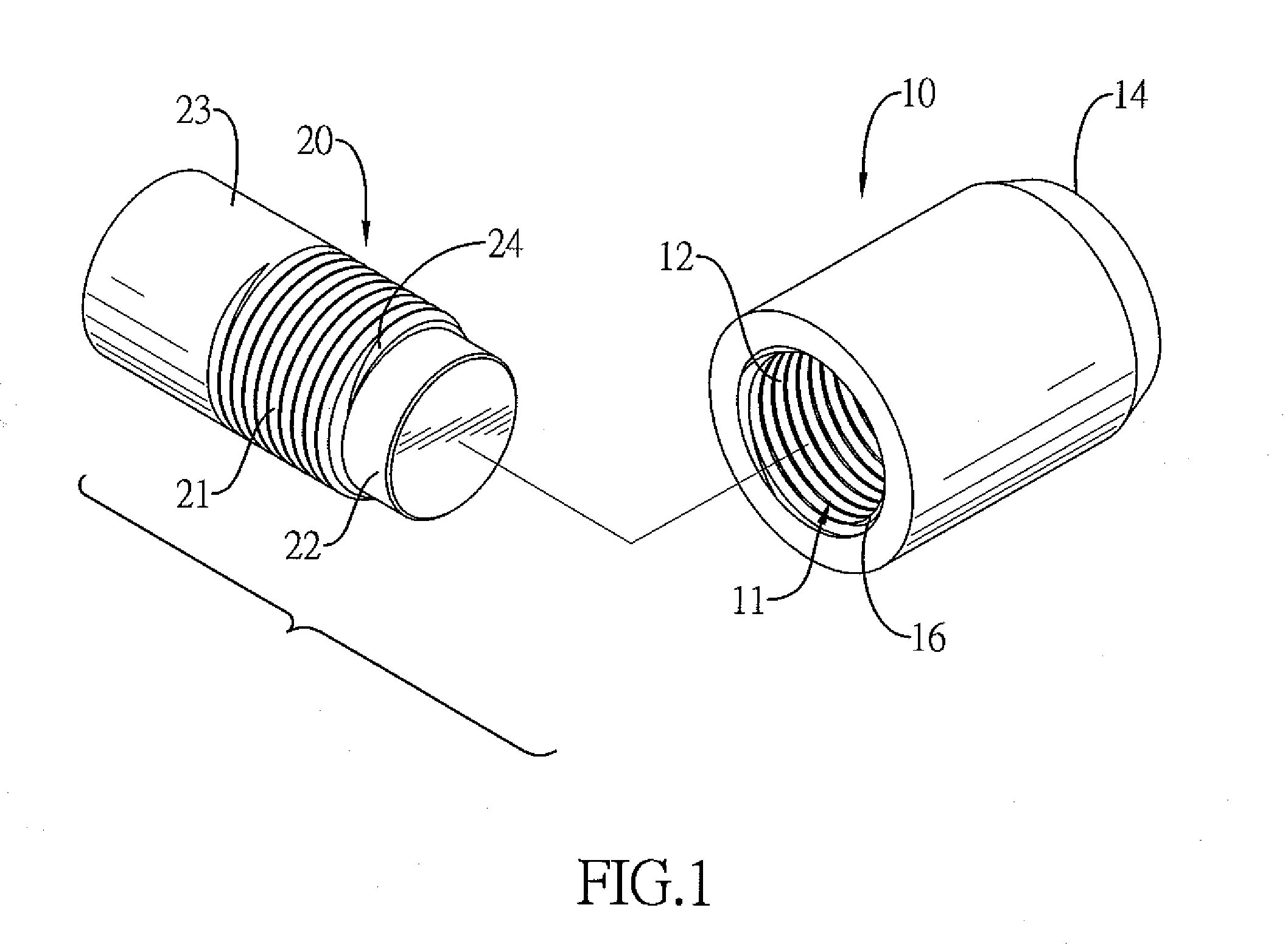 Connector for Steel Reinforcing Bars