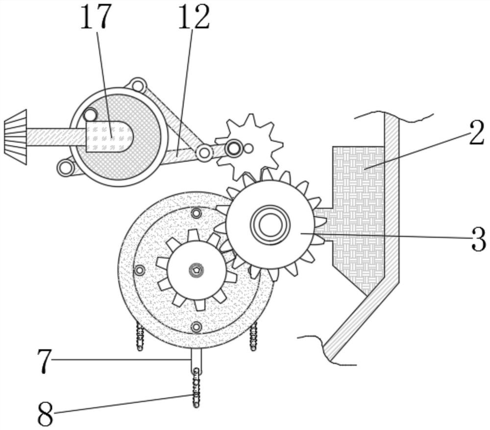 Garbage cleaning device for environmental remediation of rivers and lakes