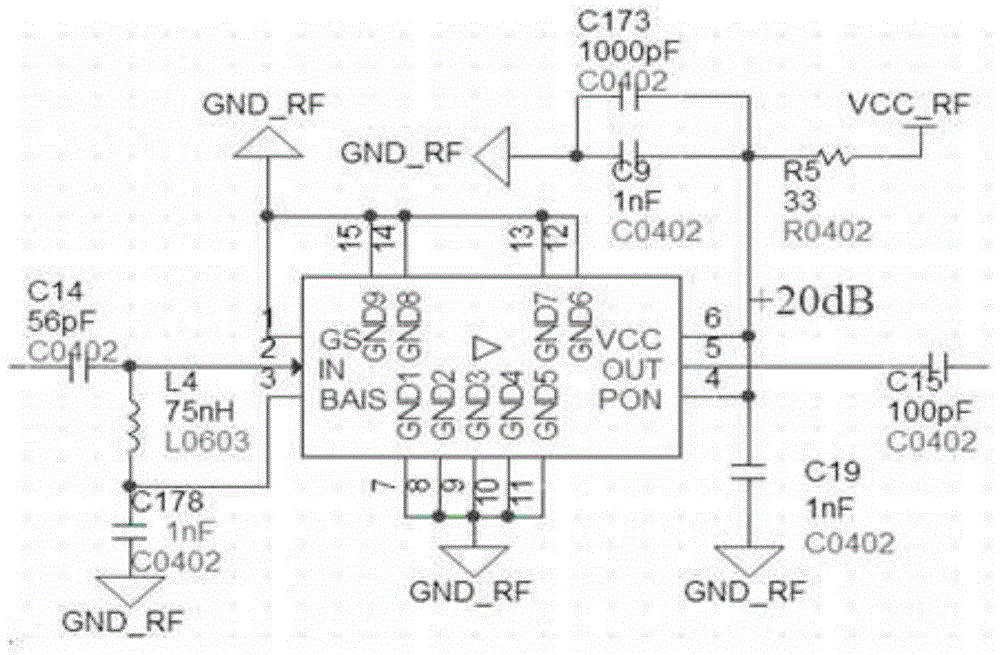 Radio frequency receiver of eight-frequency-point multi-mode satellite navigation system