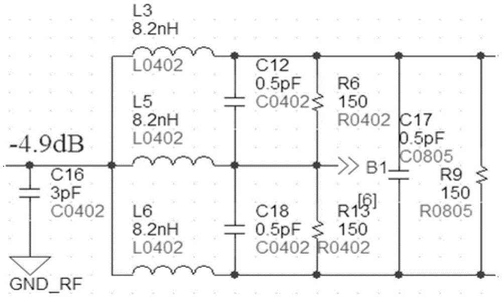 Radio frequency receiver of eight-frequency-point multi-mode satellite navigation system