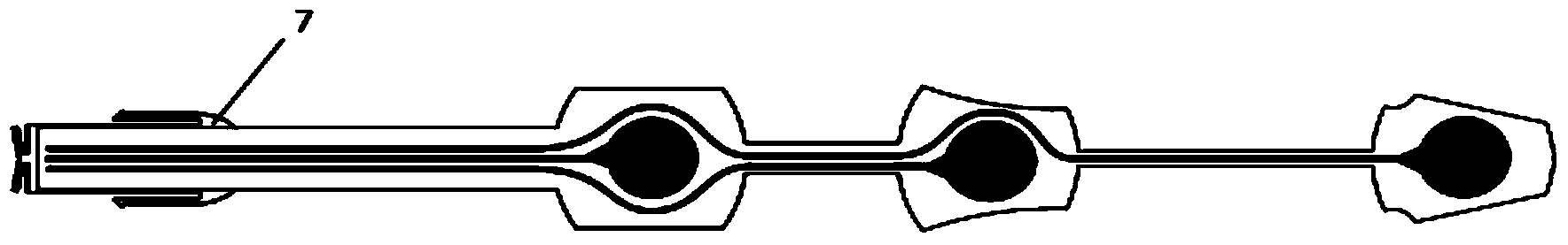 Disposable brain state monitoring flexible patch electrode