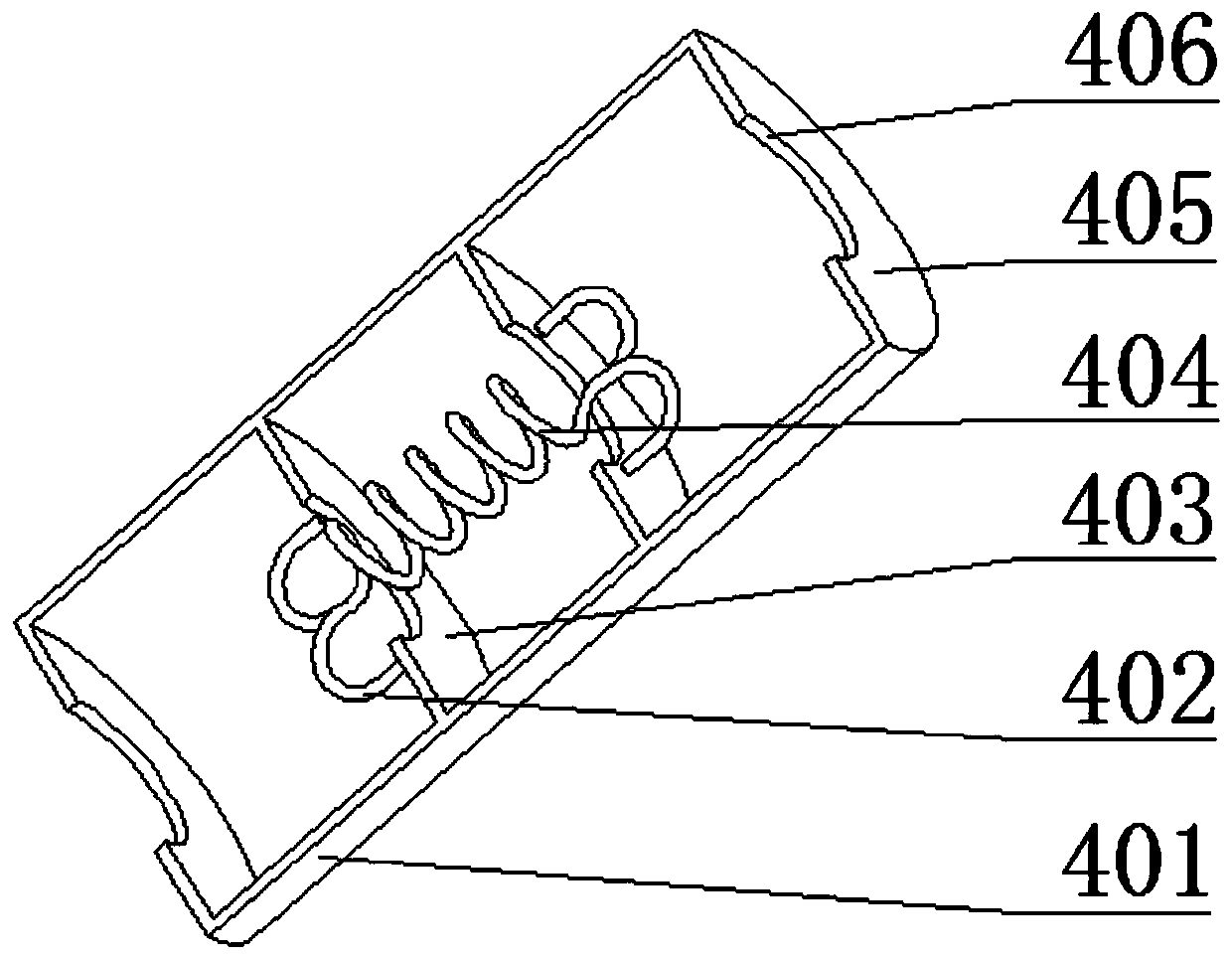 Device for constructing sciatic nerve chronic constriction injury model