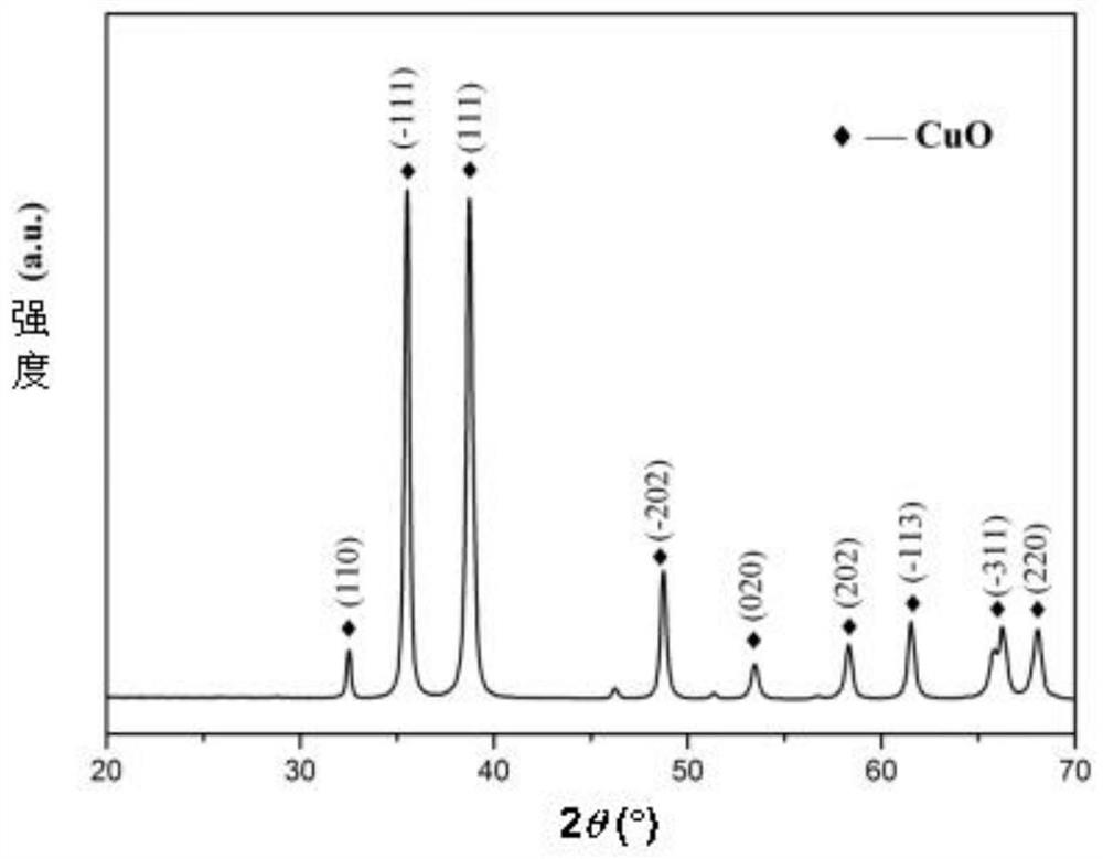 Flexible ultraviolet detector based on copper oxide/gallium oxide nanopillar array pn junction and preparation method thereof