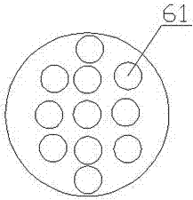 Quick uniform mixing device for gas