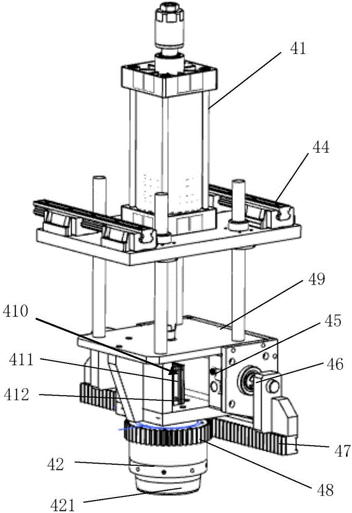 Adhesive tape foreign matter synchronous removal device