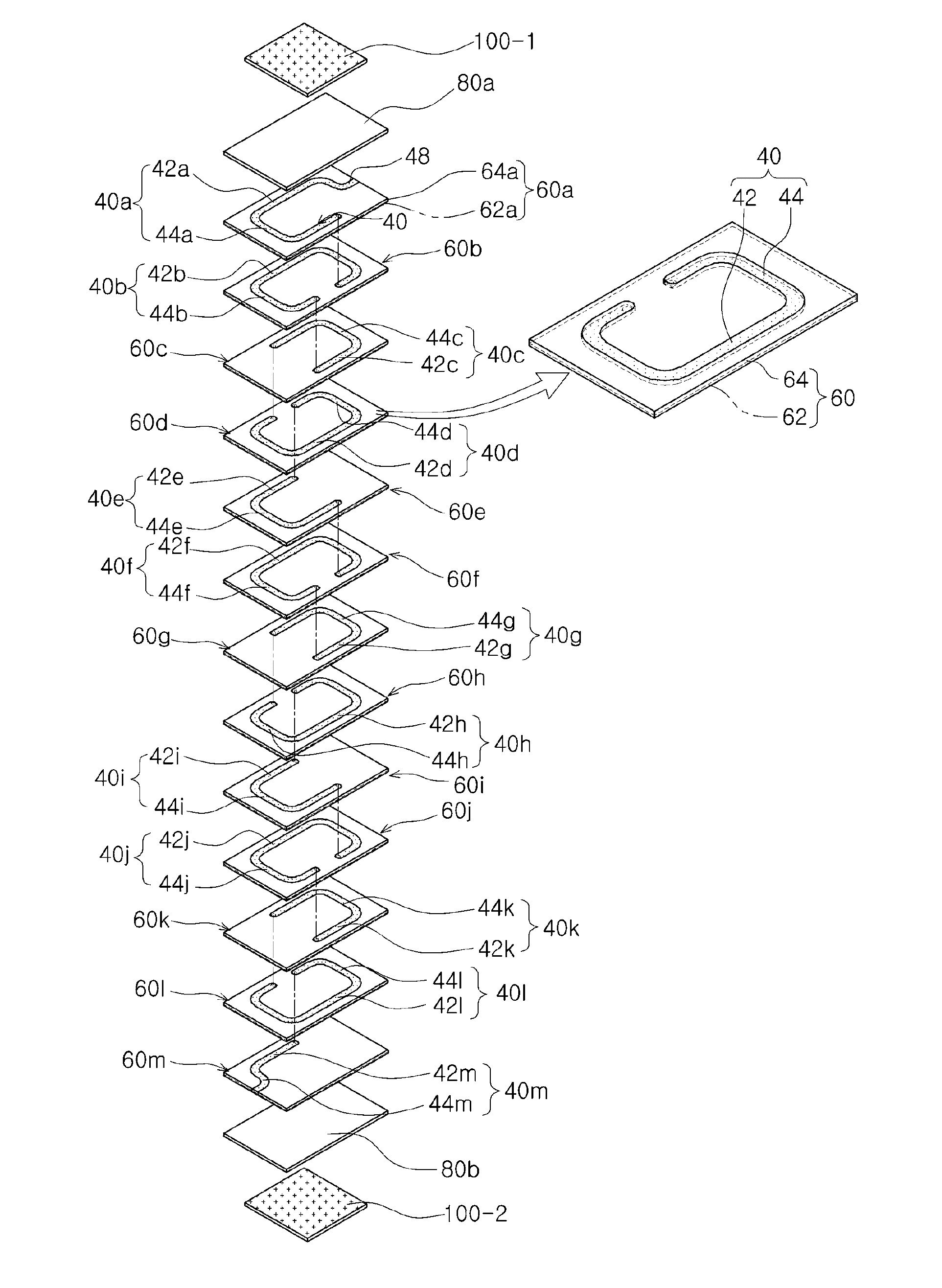 Chip device, multi-layered chip device and method of producing the same