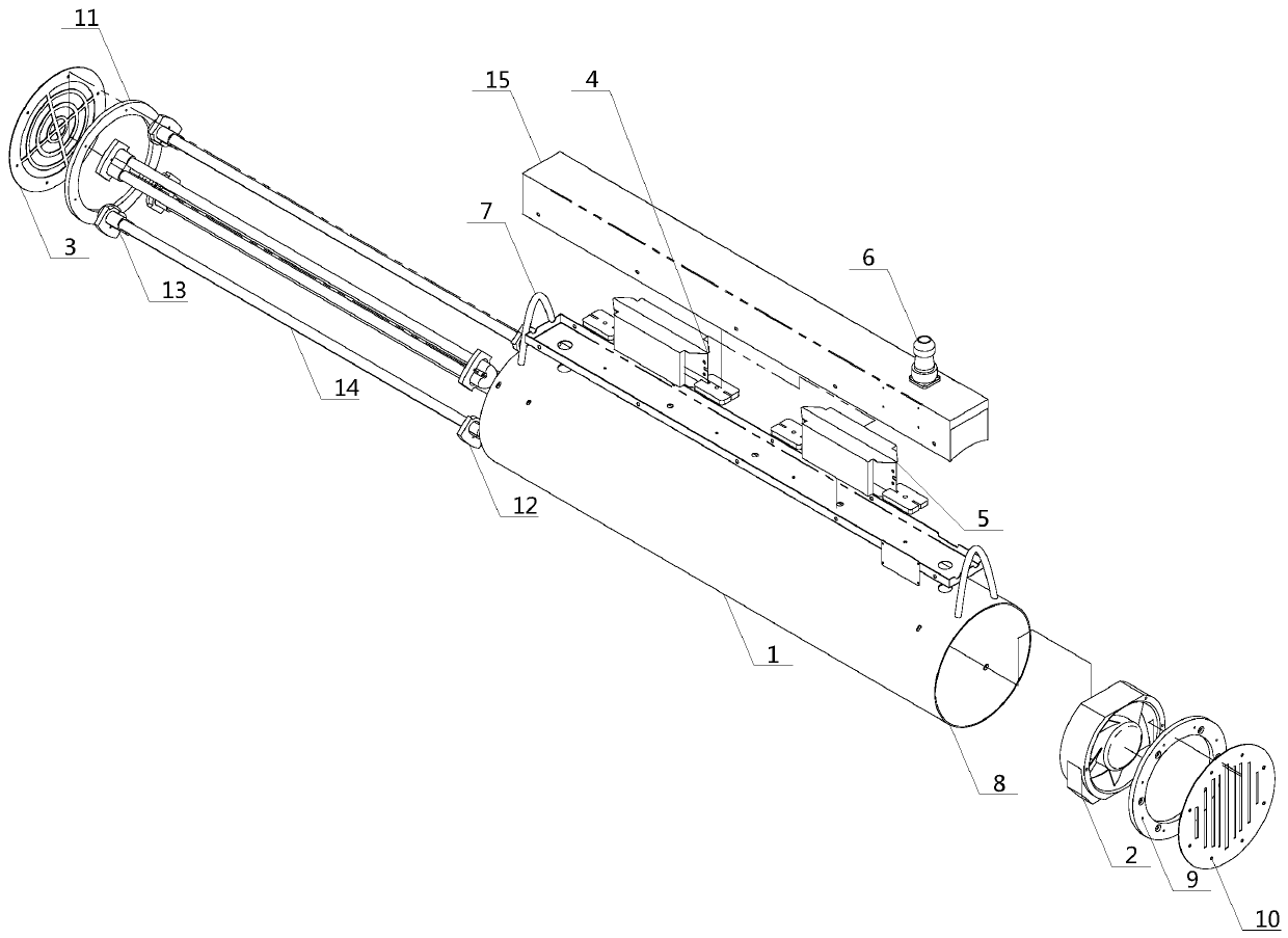 Air disinfection machine