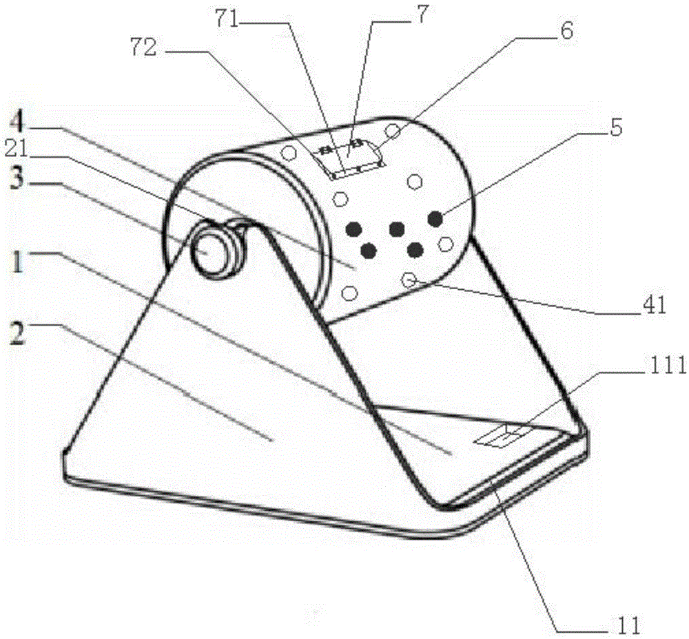 Pet toy with rotary cylinder