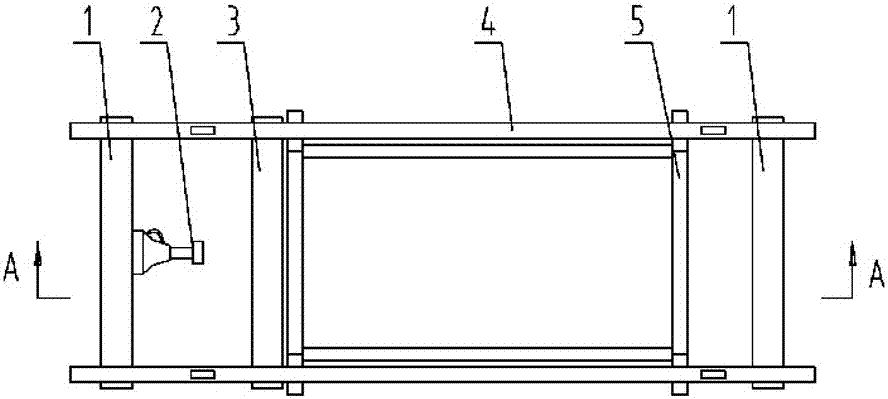 A large-size bearing dismounting device that helps to improve dismounting efficiency