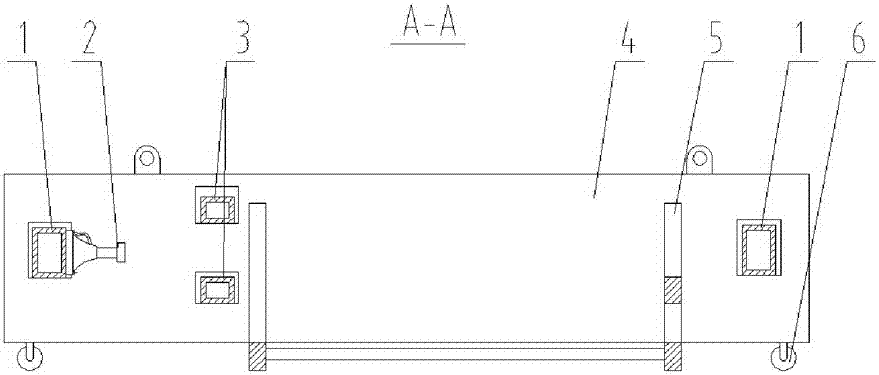 A large-size bearing dismounting device that helps to improve dismounting efficiency