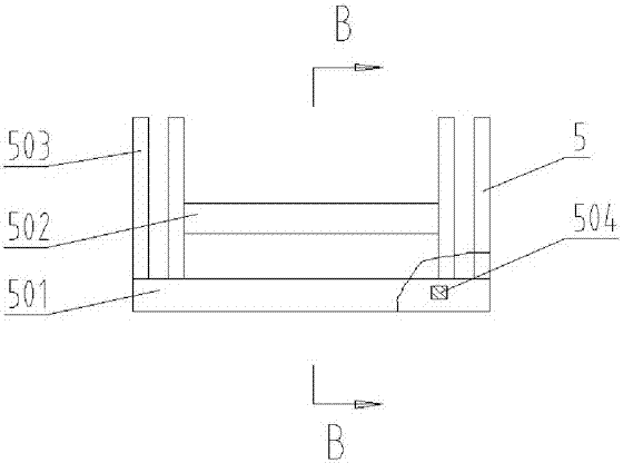 A large-size bearing dismounting device that helps to improve dismounting efficiency