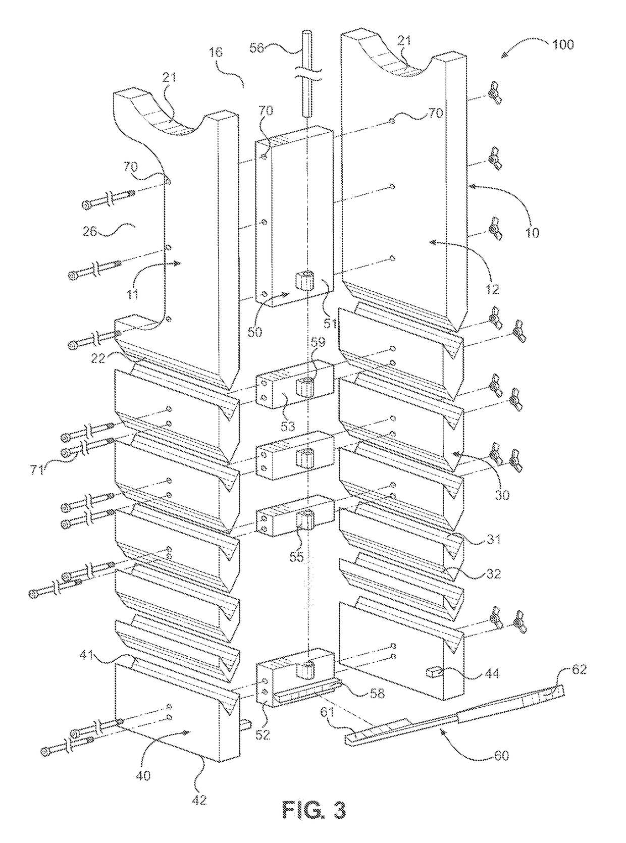 Weight stand assembly