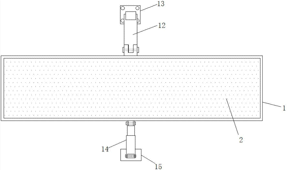 Multifunctional LED (light-emitting diode) door header display screen