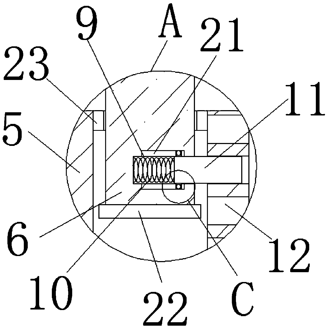 Novel paperboard spiral coiling machine for production of disc-type mosquito-repellent incense paper drum