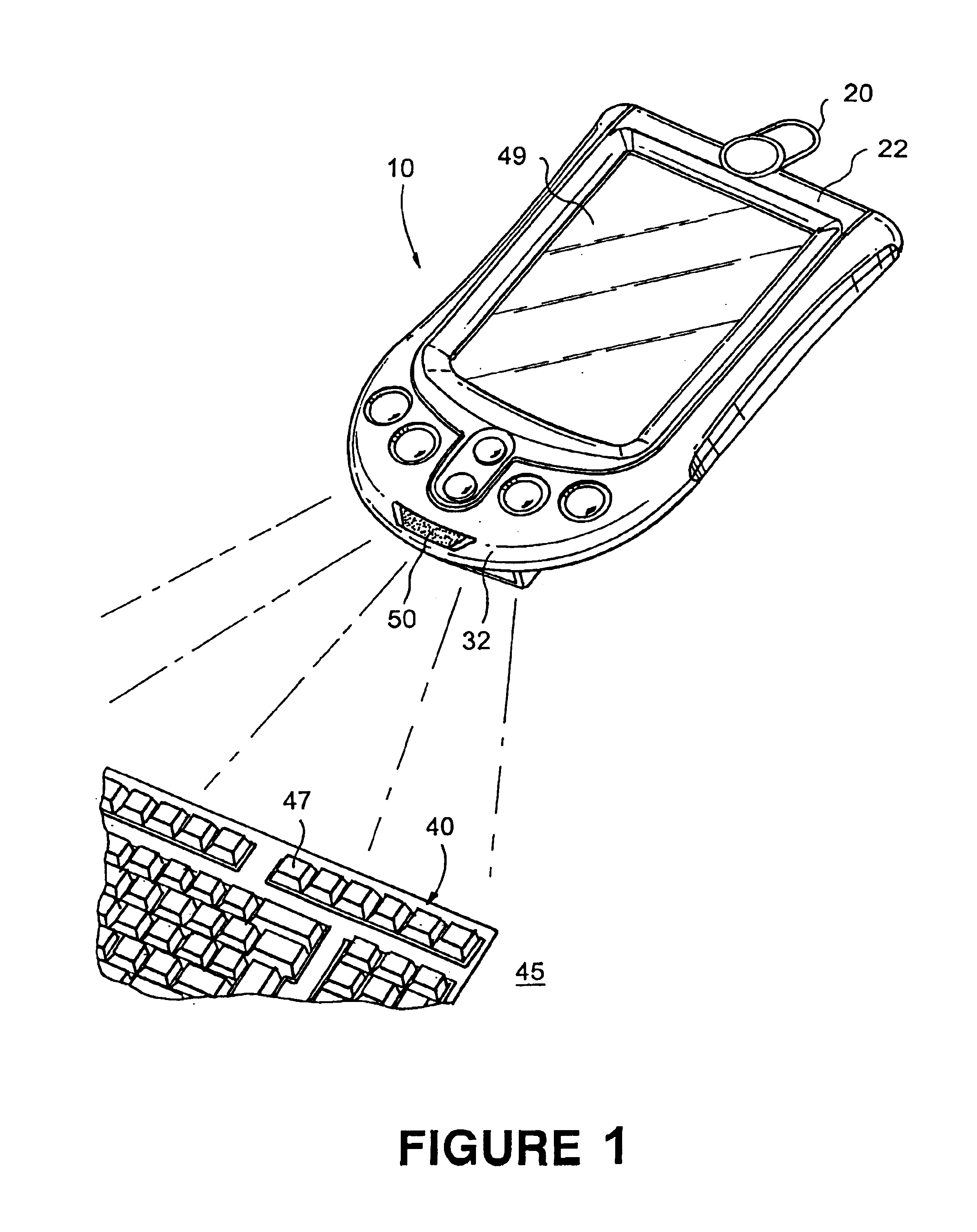 User input method and apparatus for handheld computers