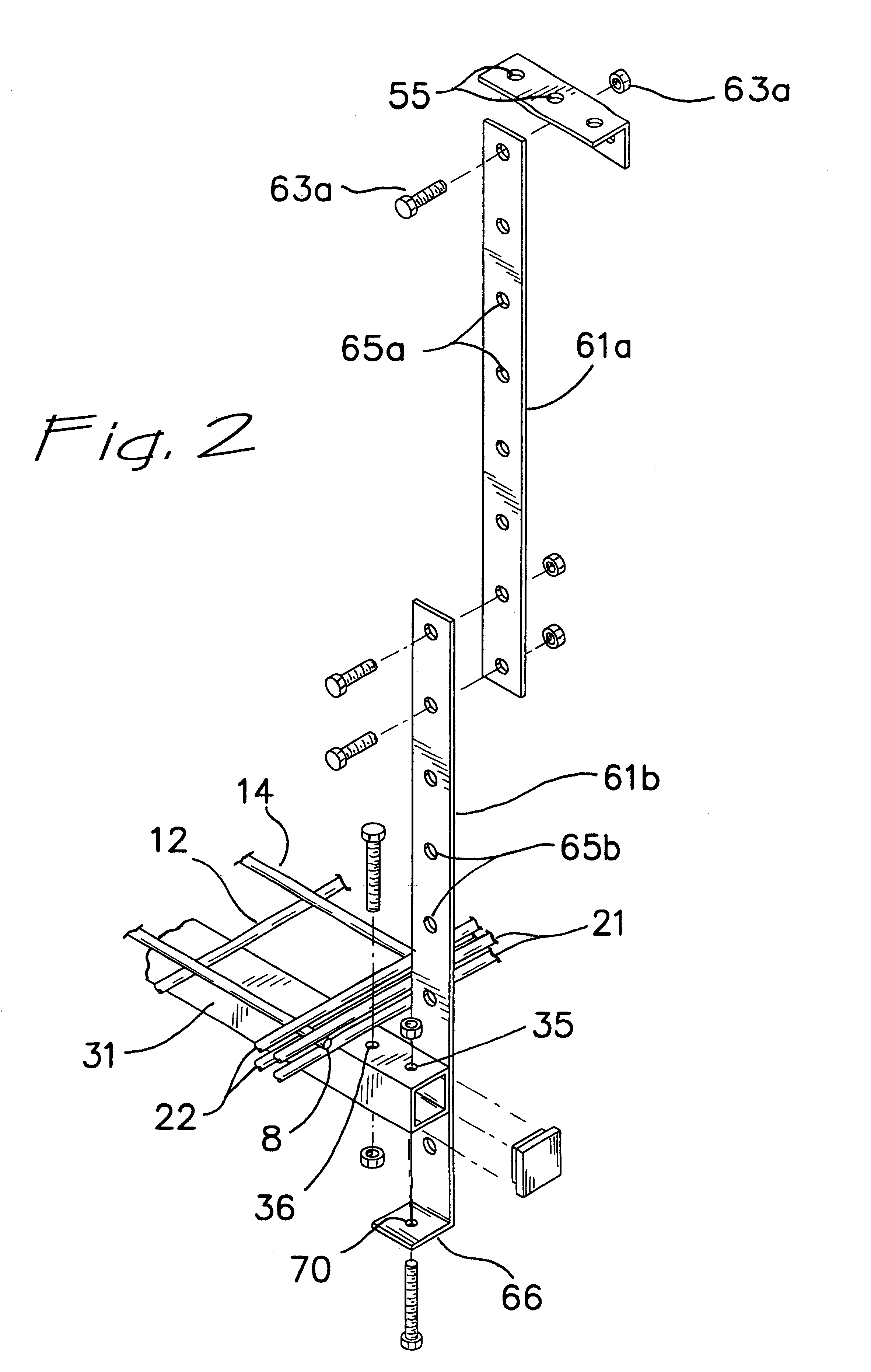 Suspended storage structure