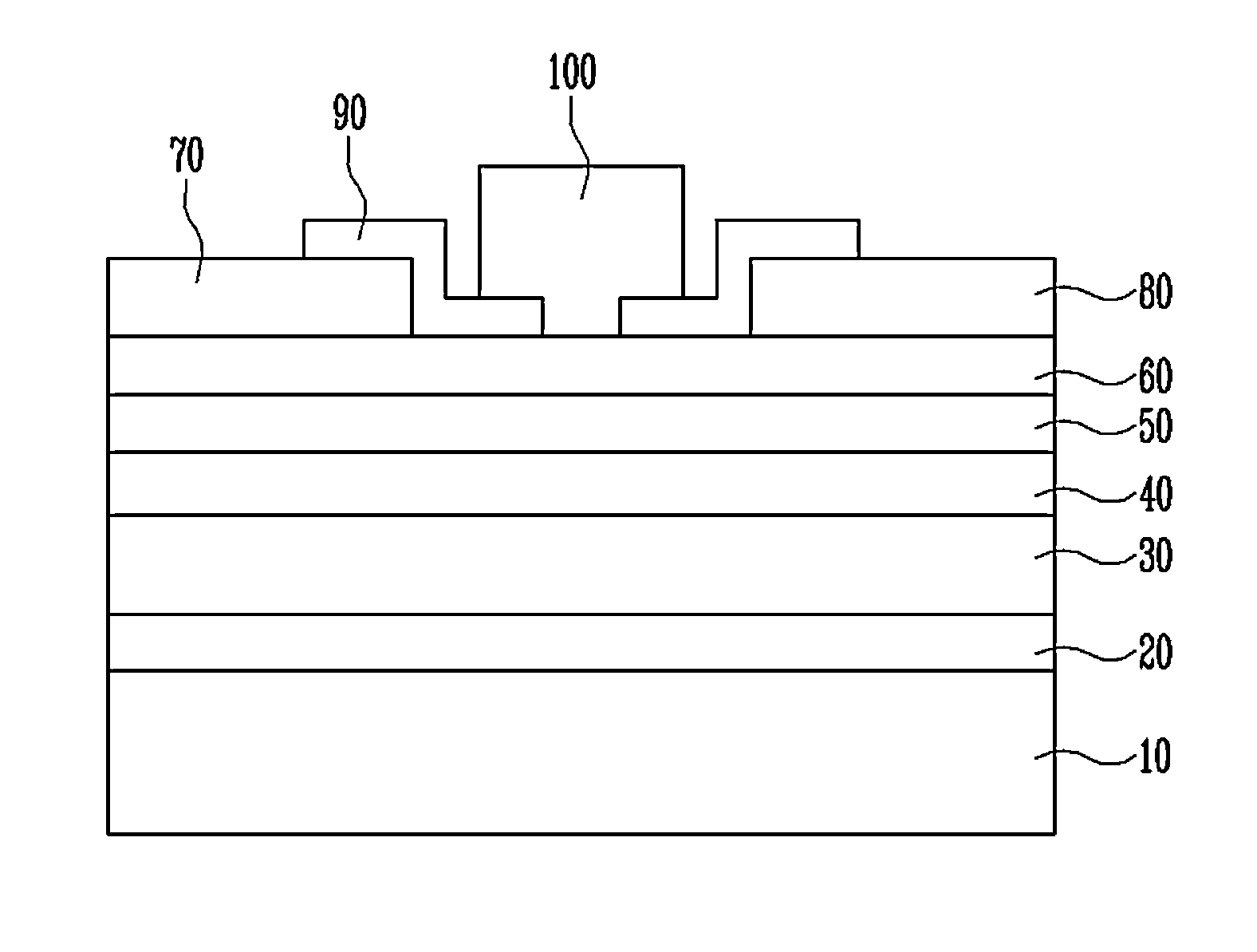 GaN TRANSISTOR WITH IMPROVED BONDING PAD STRUCTURE AND METHOD OF FABRICATING THE SAME