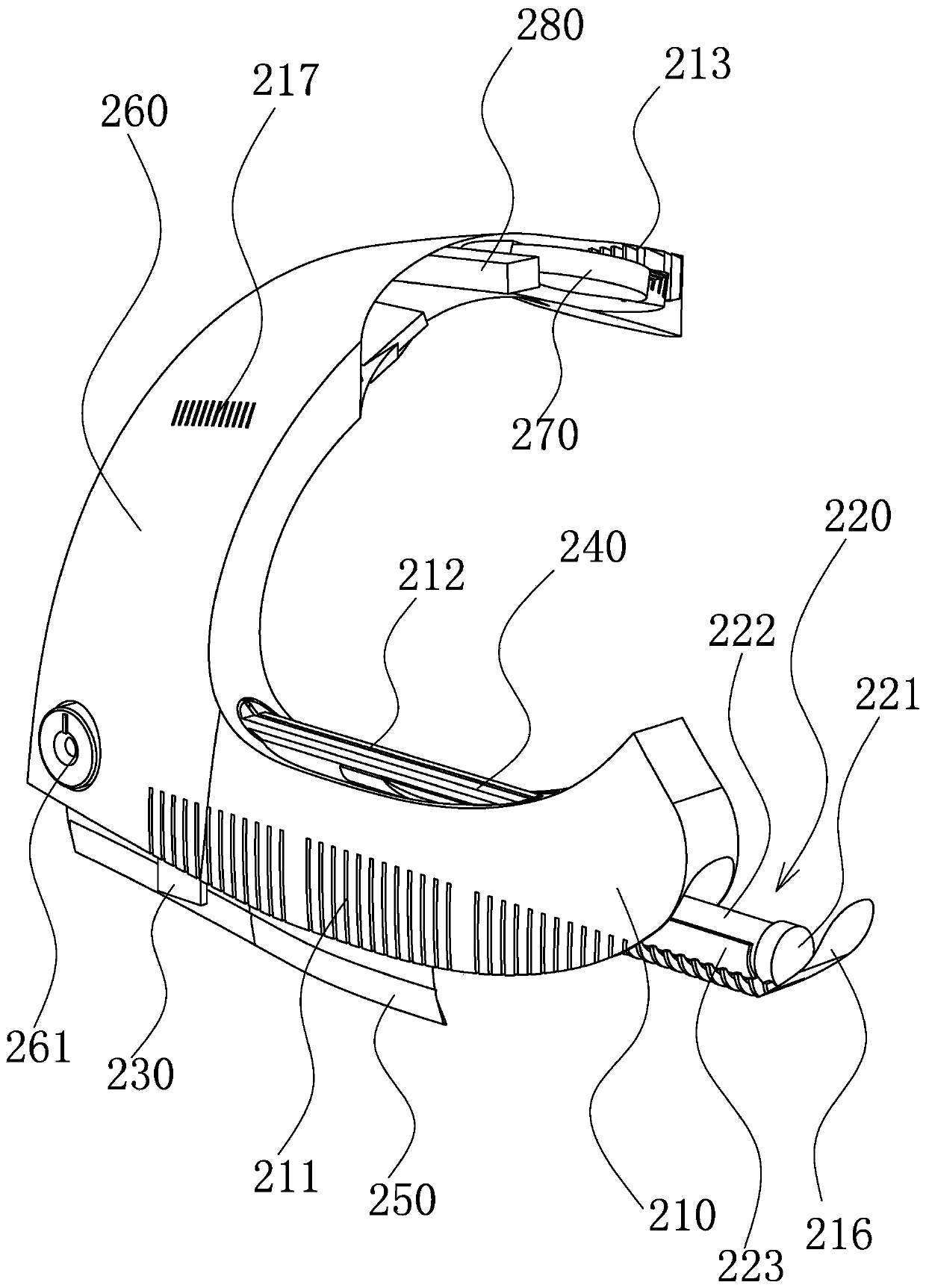 Apron with purification function