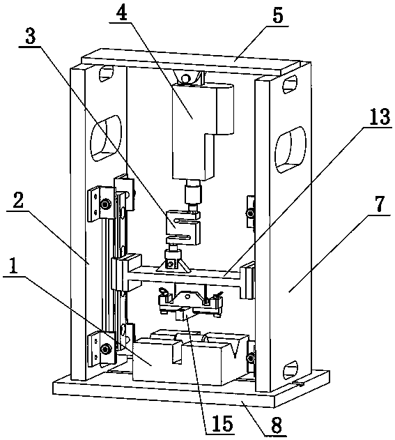 A kind of bearing roller plastic deformation experiment device and using method thereof