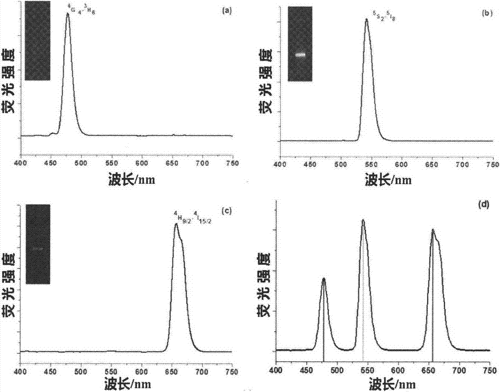 Method used for simultaneous detection of three food-borne pathogenic bacteria based on multicolor upconversion fluorescence labeling