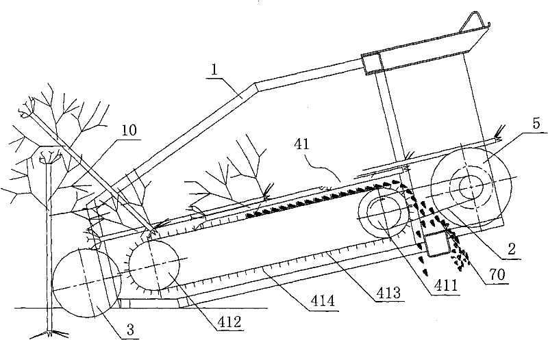 Non-aligned row cotton stalk harvester and cotton stalk pulling harvesting table thereof