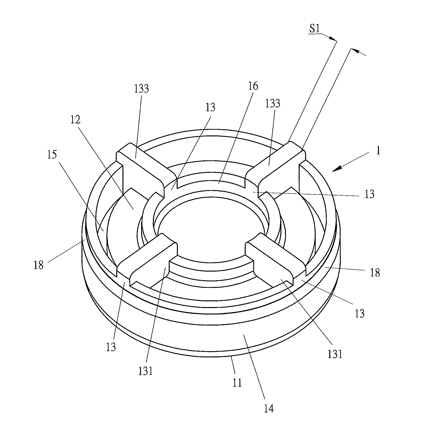 Bolt-hole cap for bolt hole in linear rail