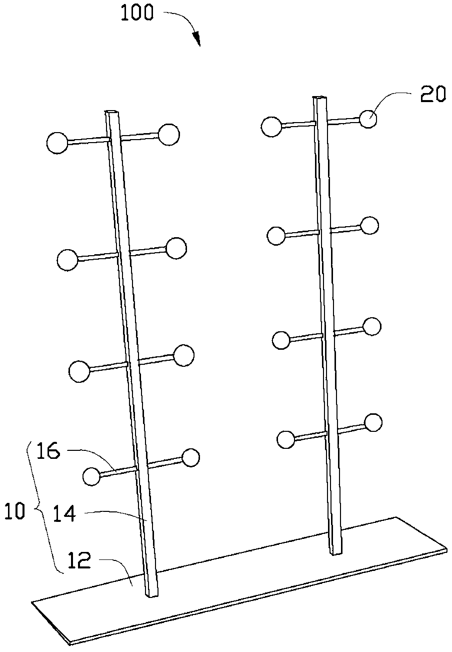 Homogeneous domain testing device and testing method