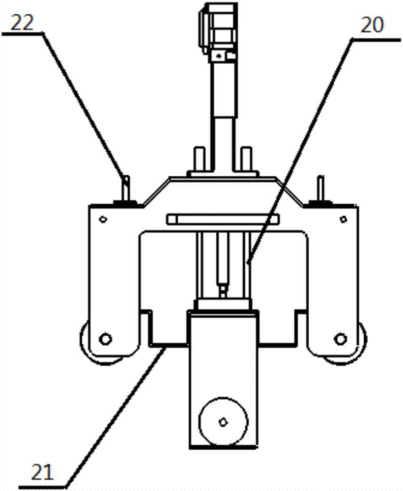 Gauge regulator for ballastless tracks