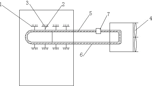 Heat dissipation system and work method thereof