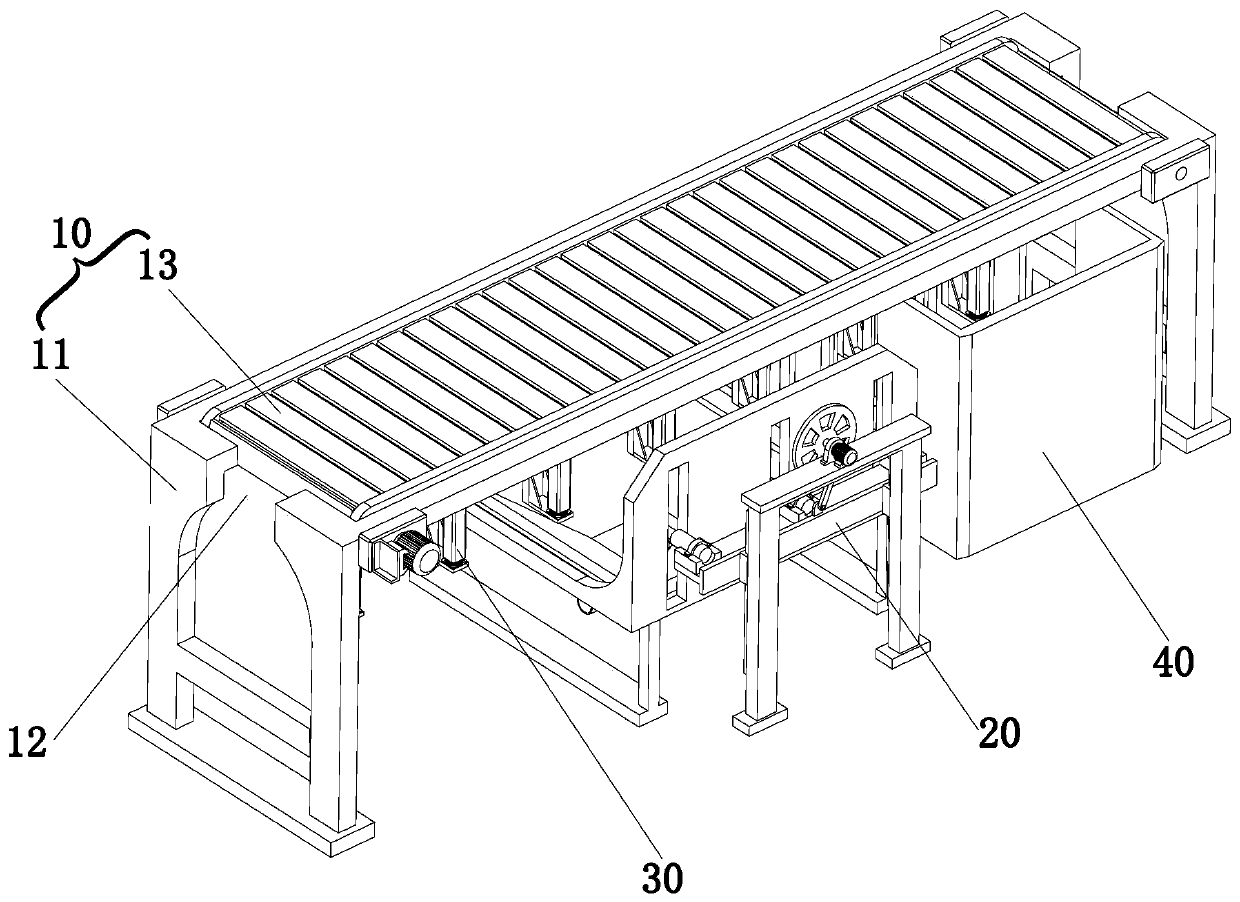 Automatic plastic spraying system for traffic guardrail production