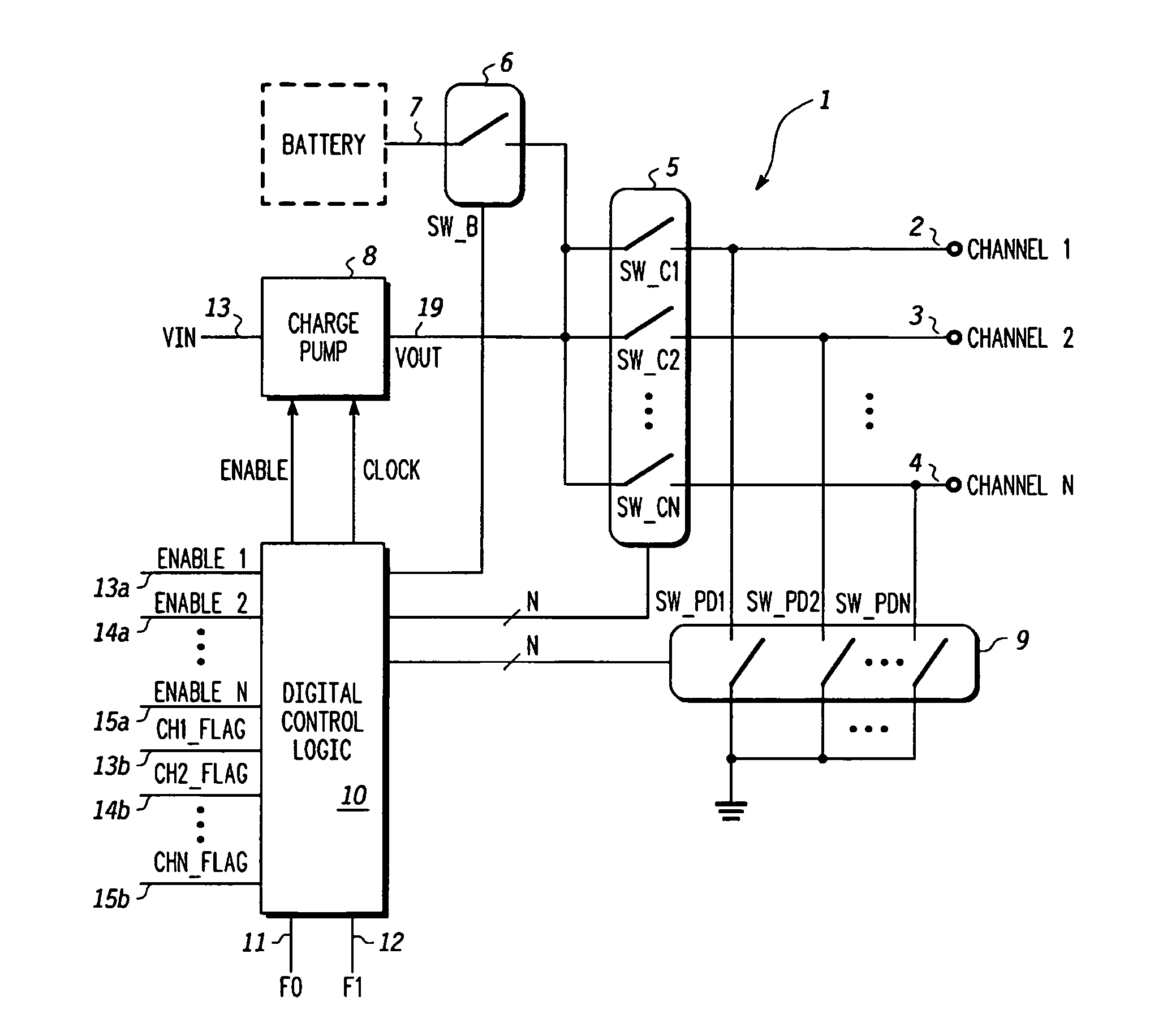 Charge pump and control scheme