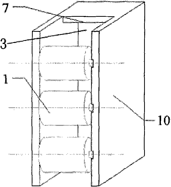 Foot roll support frame with multi-section short-side foot rolls