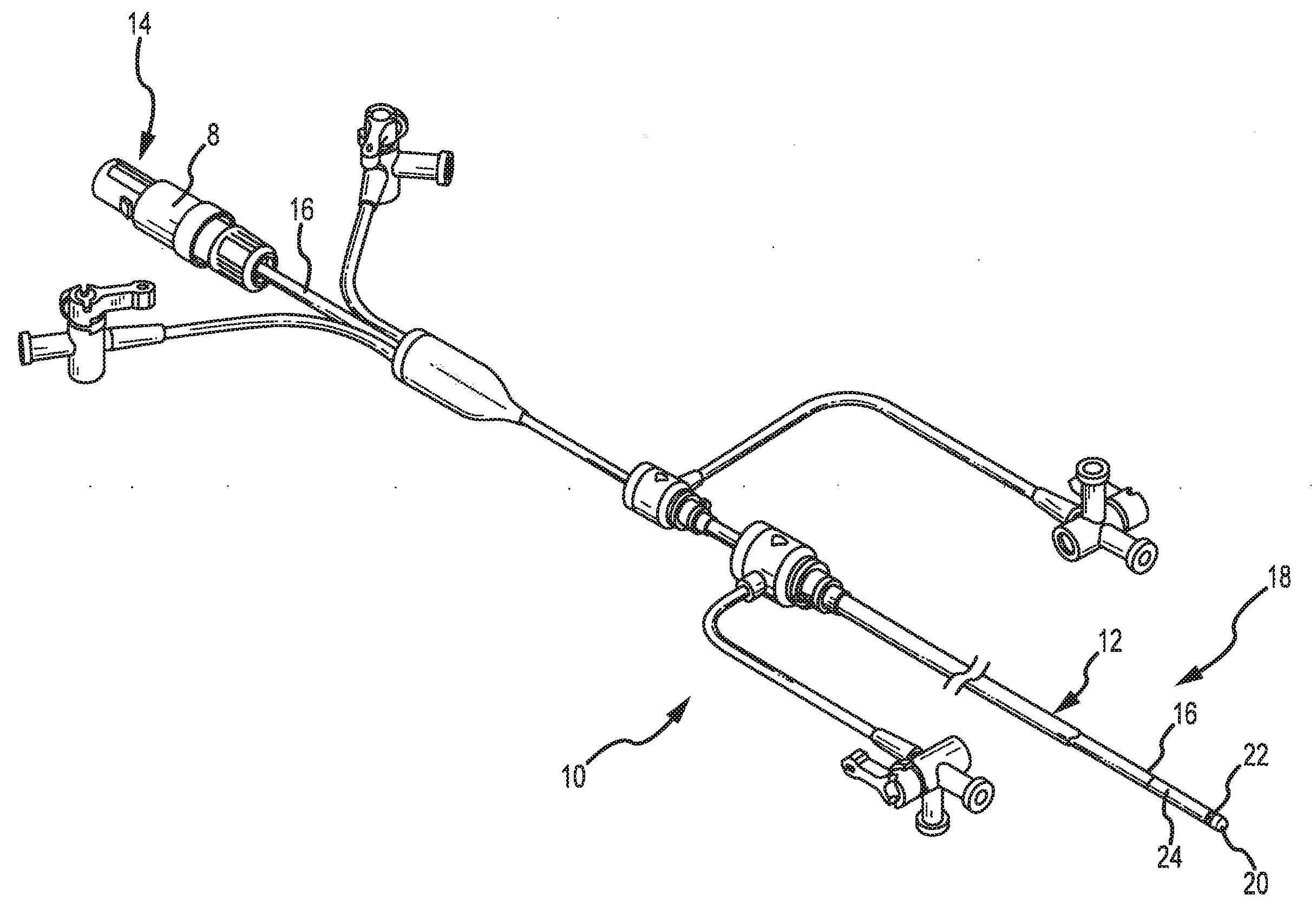 Deflectable catheter with distal deflectable segment