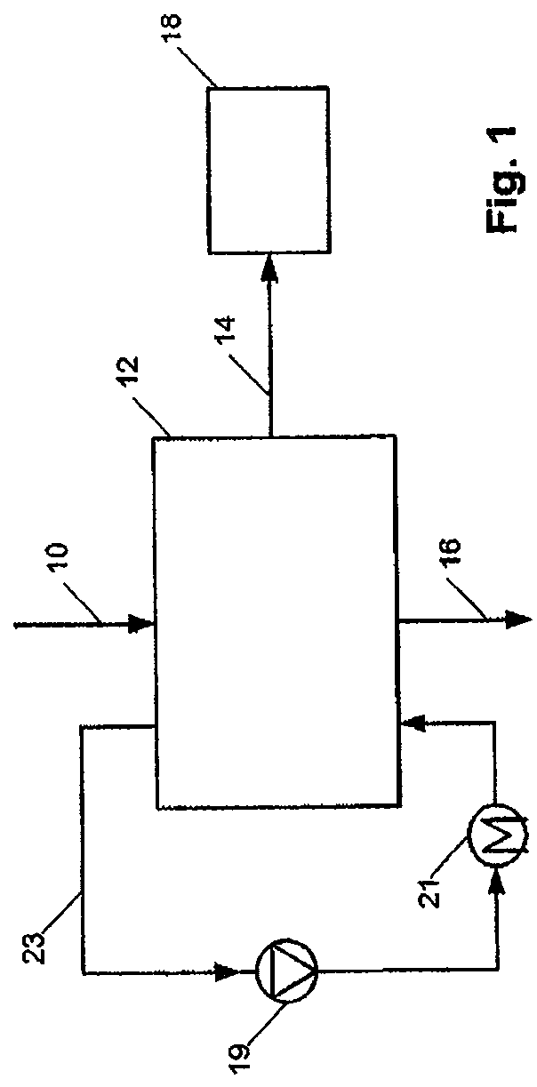 Method for recovering volatile components from a solid