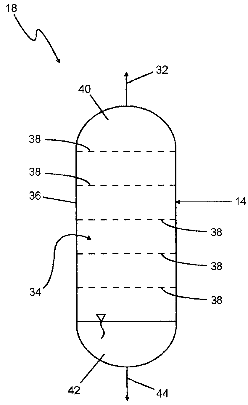 Method for recovering volatile components from a solid