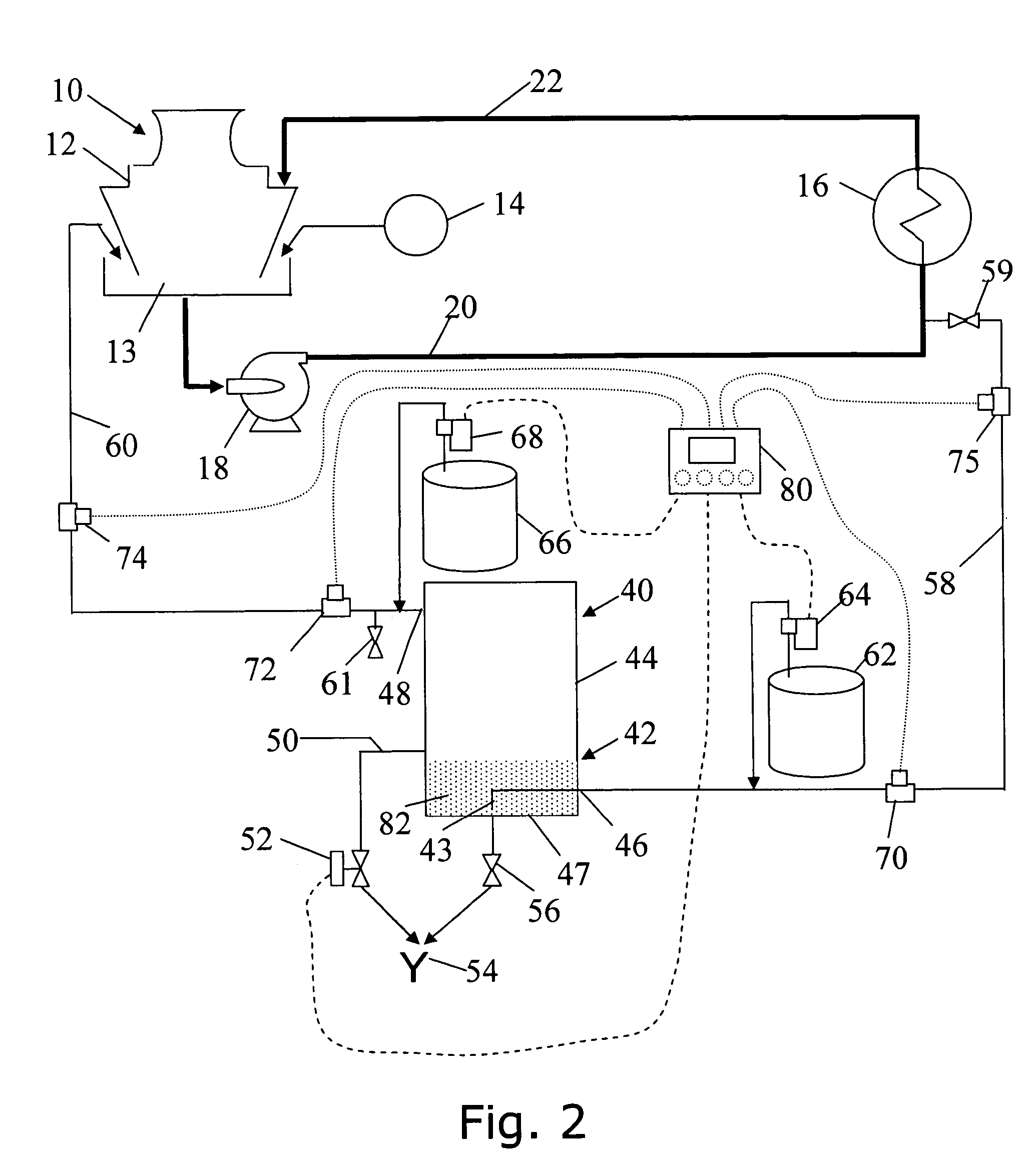 Apparatus and process for water conditioning