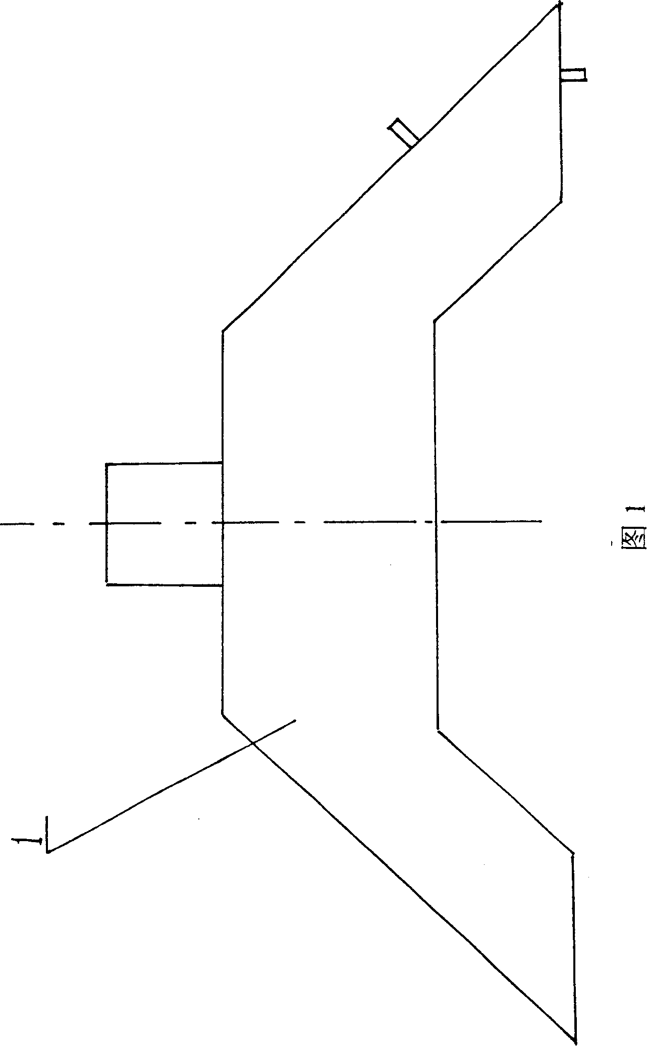 Hanging type air disinfection device for respiratory infectious disease