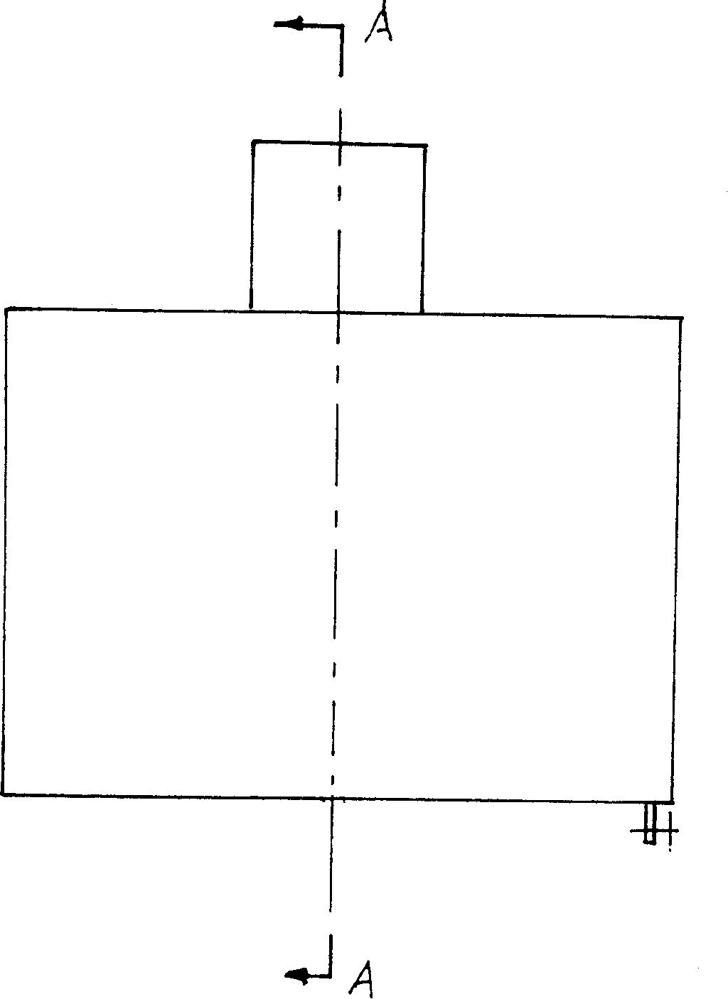 Hanging type air disinfection device for respiratory infectious disease