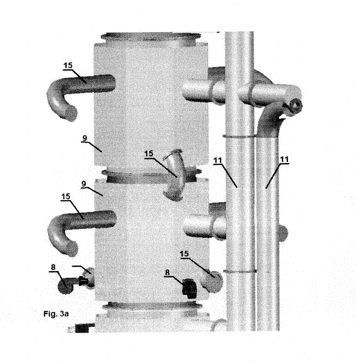 Pyrolysis reactor with optimized reaction sequencing