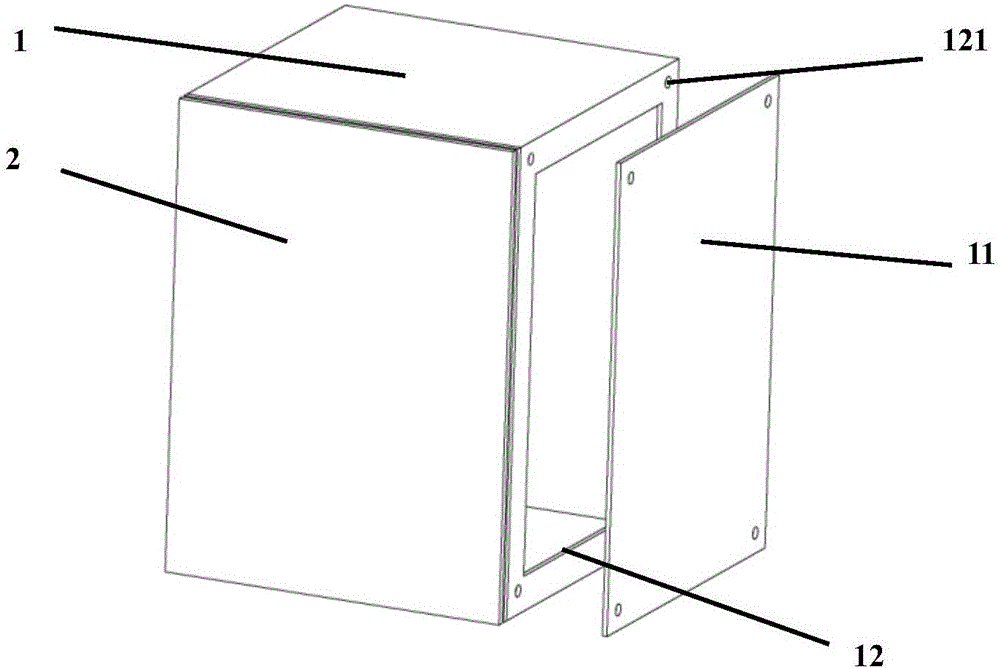 Easy-to-disassemble power distribution cabinet