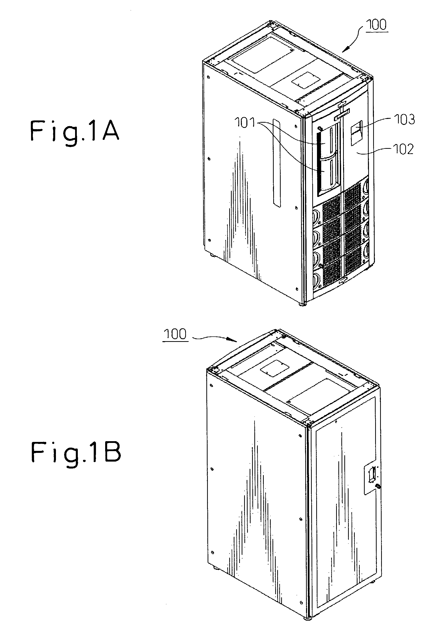 Robot hand for transferring an article in a housing, and a library apparatus equipped with the robot hand for transferring and article stored in a rack