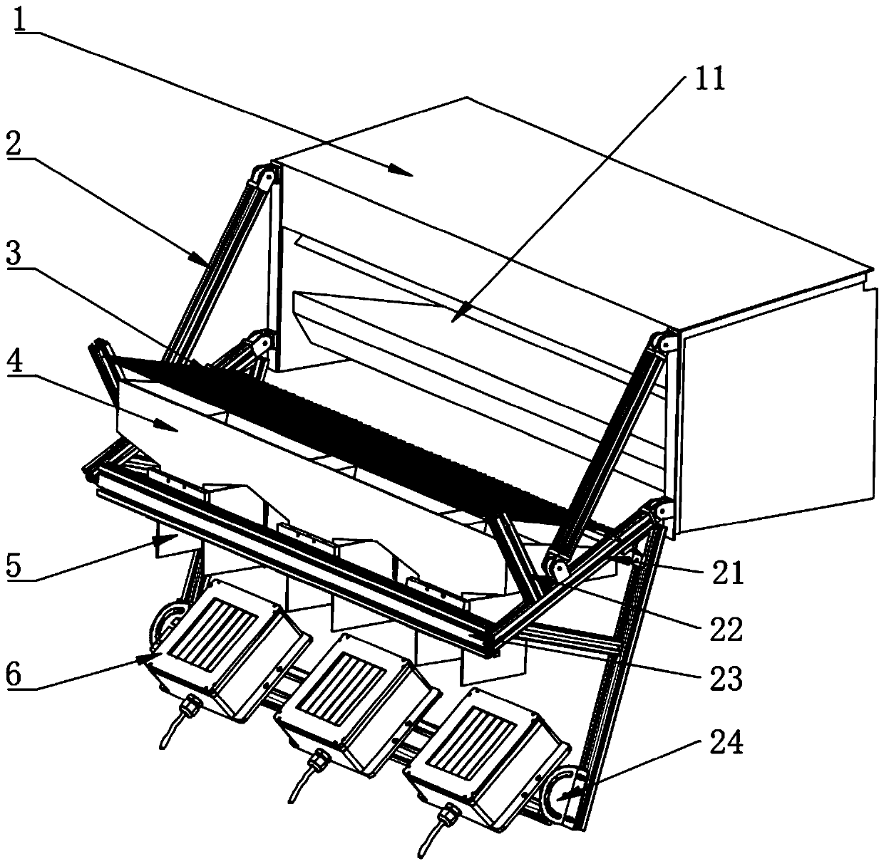 Accessory device for array particle collision sensors