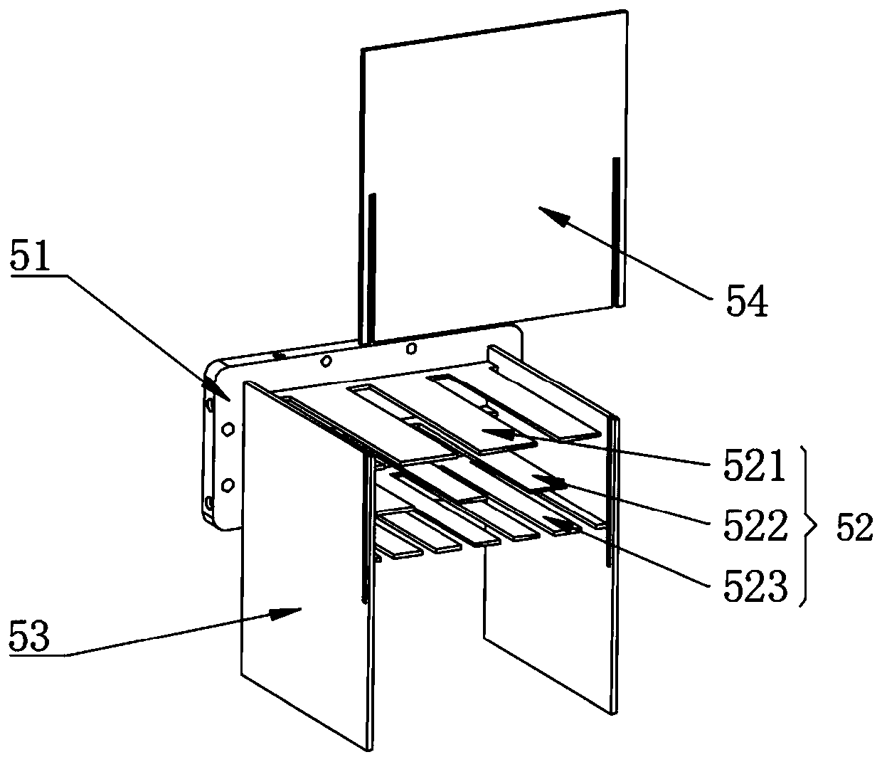 Accessory device for array particle collision sensors