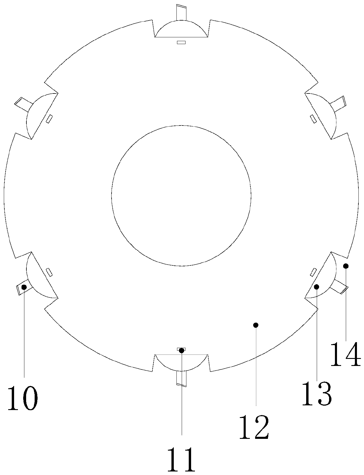 Milling machine for manufacturing precision parts with adjustable depth and angle of milling cutter