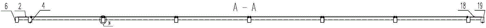 Side-wall structure of railway vehicle